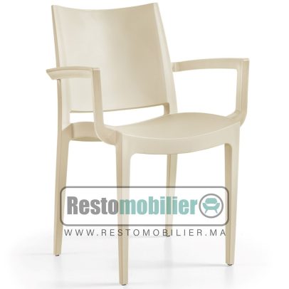 Chaise Camelia Beige