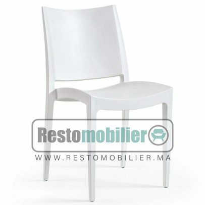 Chaise floria BLANCHE