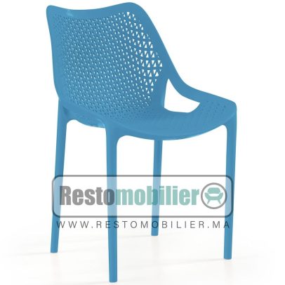 Chaise liberty bleu