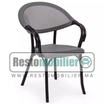 Fauteuil Monaco Gris