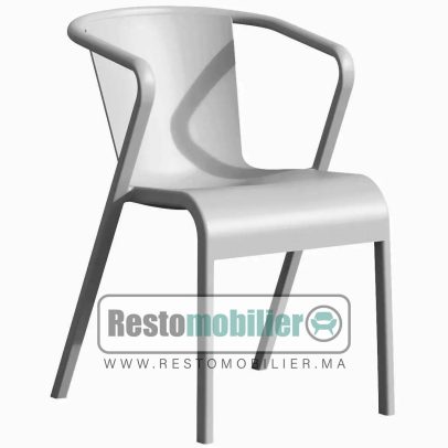 Fauteuil Mykonos Gris Clair