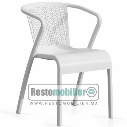 Fauteuil Oya Blanc