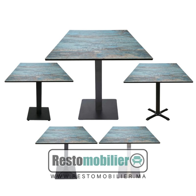 Table Compact Aster Bleu